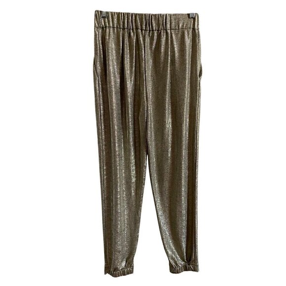 Brochu Walker Cowl Neck Sleeveless Nova Top + Rita Pull On Jogger Gold NWOT - Picture 11 of 13